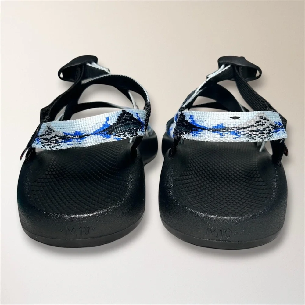 Chaco Z/2 National Park Glacier Hiking Blue Sandals Men's 10 Travel Outdoor